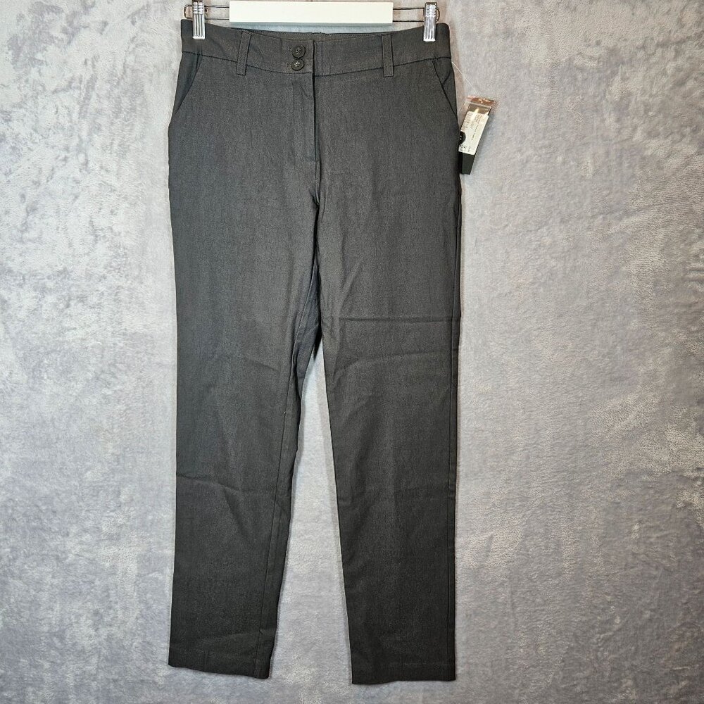 Adora Slacks Slim Fit Ankle Pants  Womens M 33 x 28 Gray Trousers professional